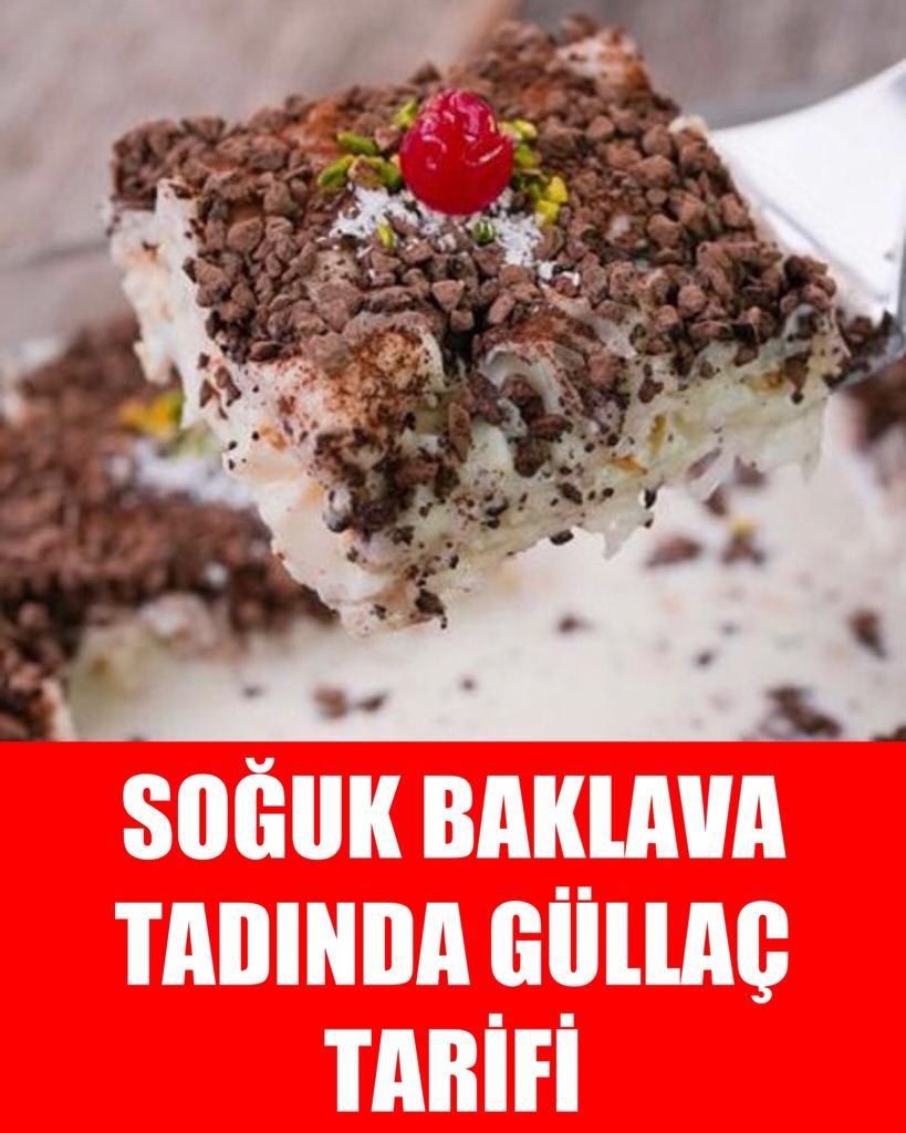 Soğuk Baklava Tadında Güllaç - 1