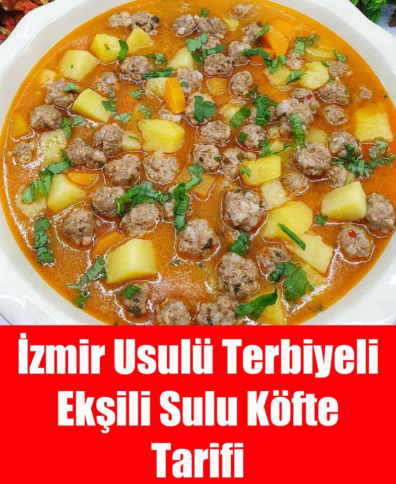 İzmir Usulü Terbiyeli Ekşili Sulu Köfte - 1