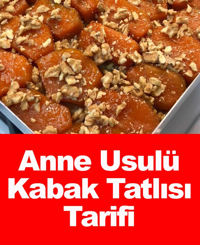 Anne Usulü Kabak Tatlısı - 1