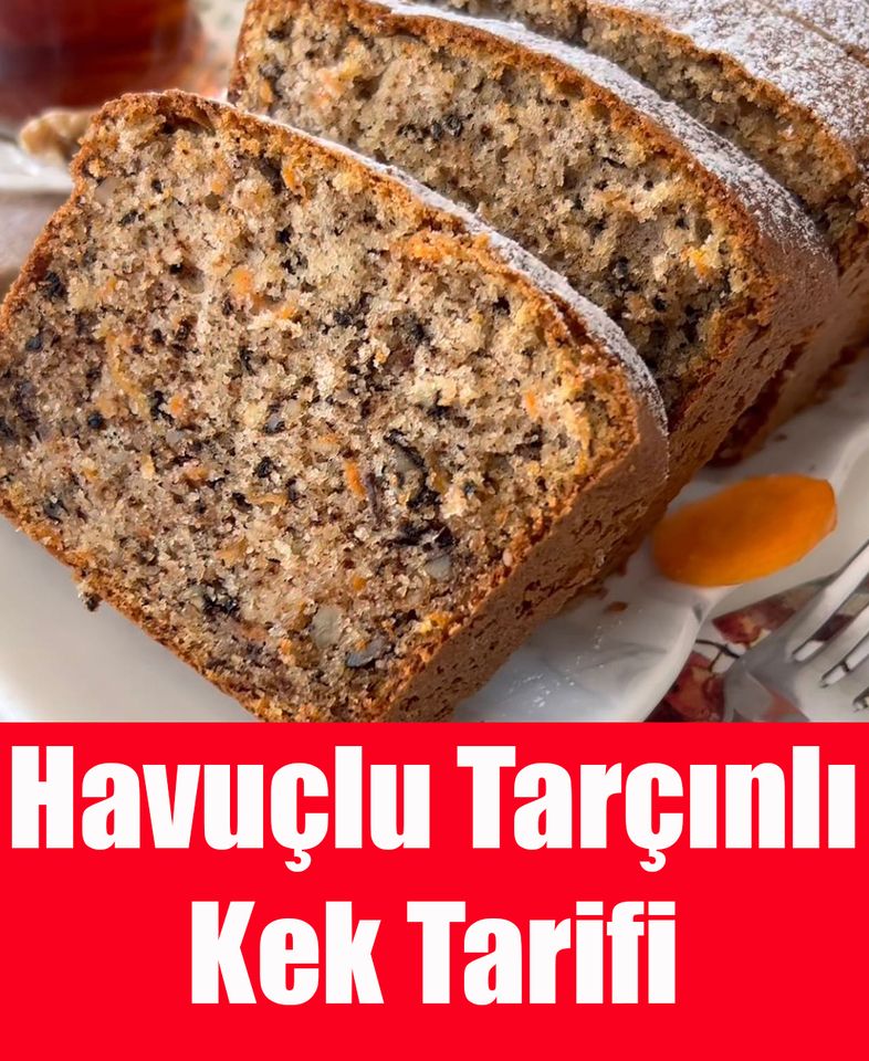 Havuçlu Tarçınlı Kek - 1