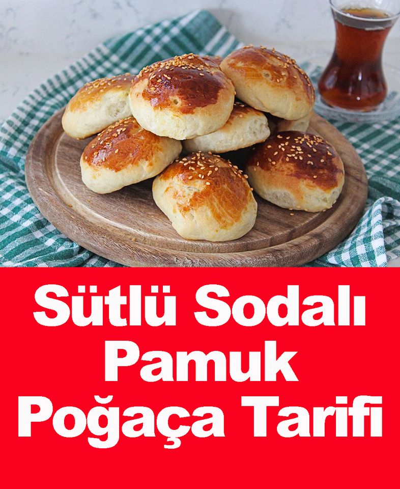 Sütlü Sodalı Pamuk Poğaça - 1