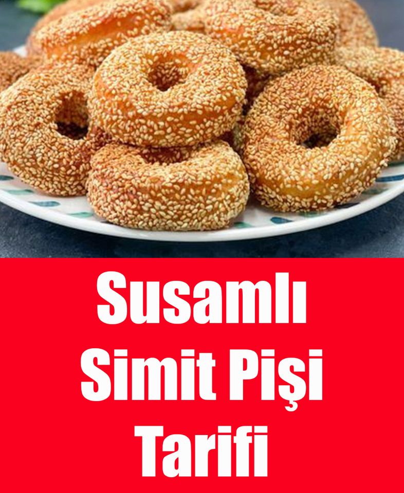 Susamlı Simit Pişi - 1