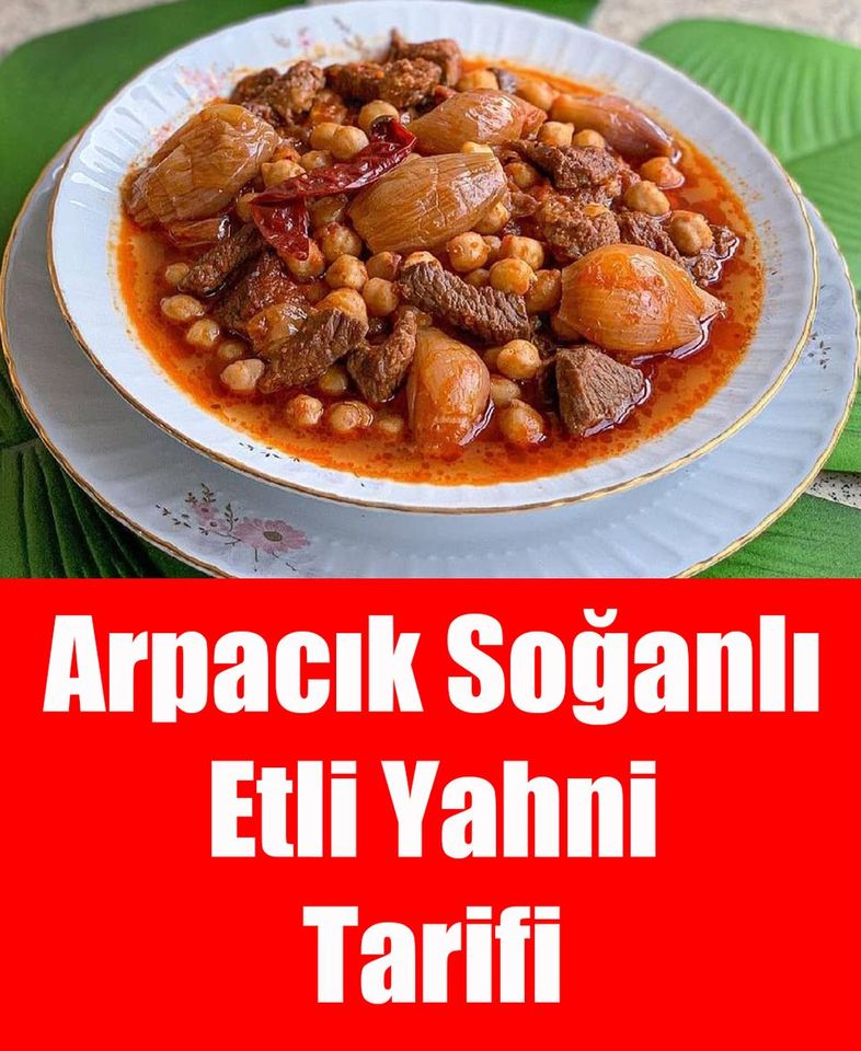 Arpacık Soğanlı Etli Yahni  - 1