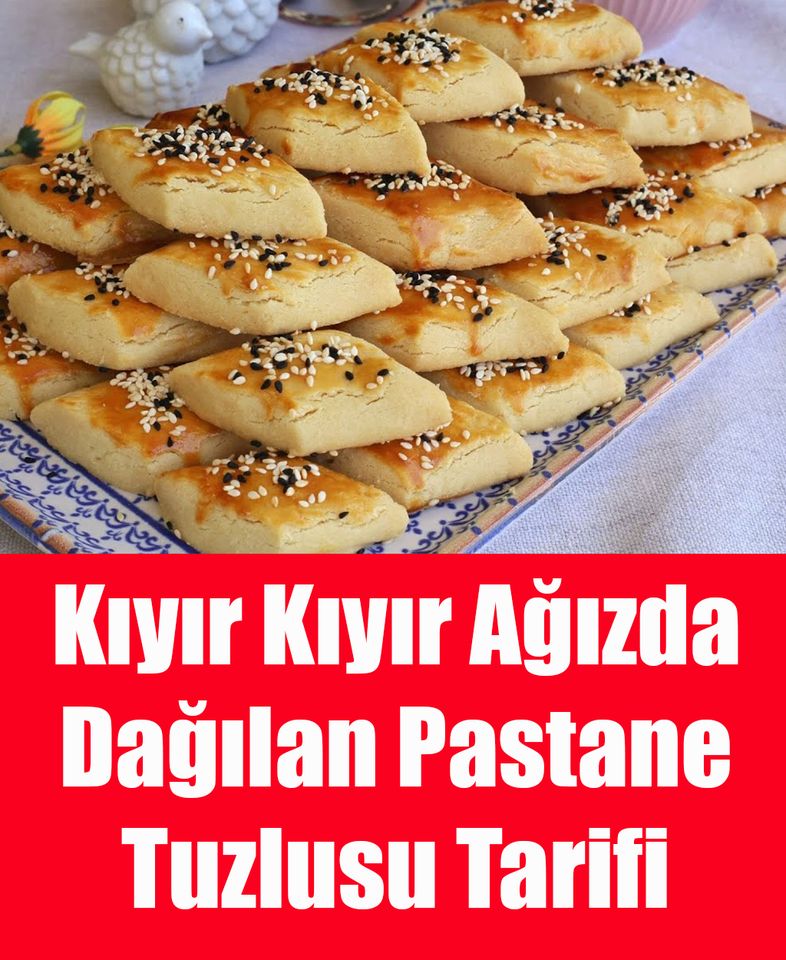 Kıyır Kıyır Ağızda Dağılan Pastane Tuzlusu - 1