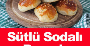 Sütlü Sodalı Pamuk Poğaça