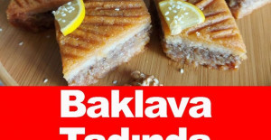 Baklava Tadında Bol Cevizli Tepsi Tatlısı