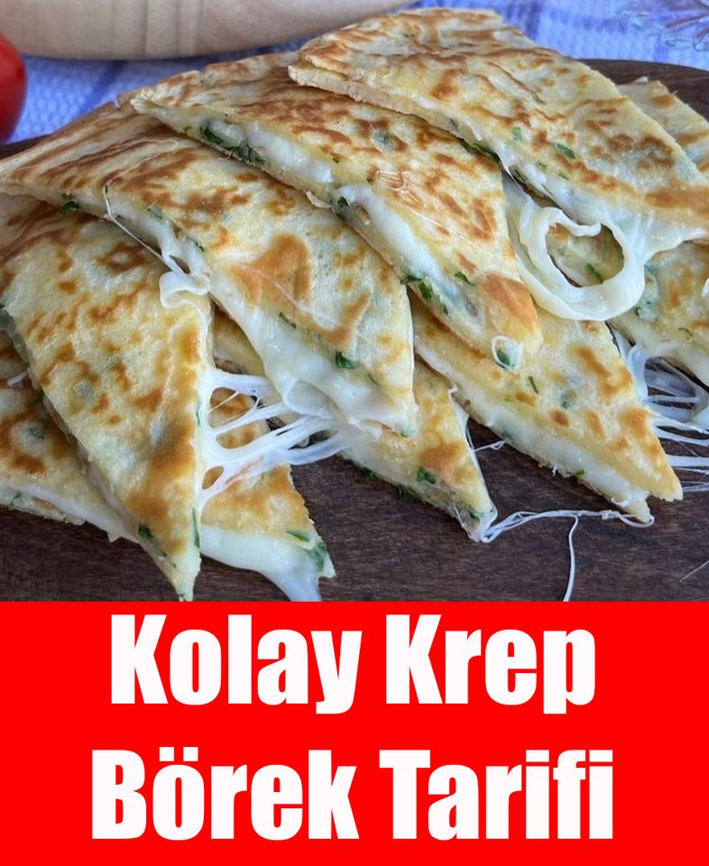 Kolay Krep Börek  - 1